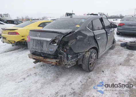 2013 Nissan Sentra Sr из США, поврежденный, VIN 3N1AB7AP1DL722365